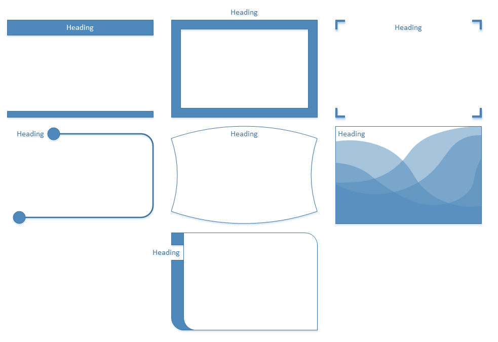 The new containers in Visio